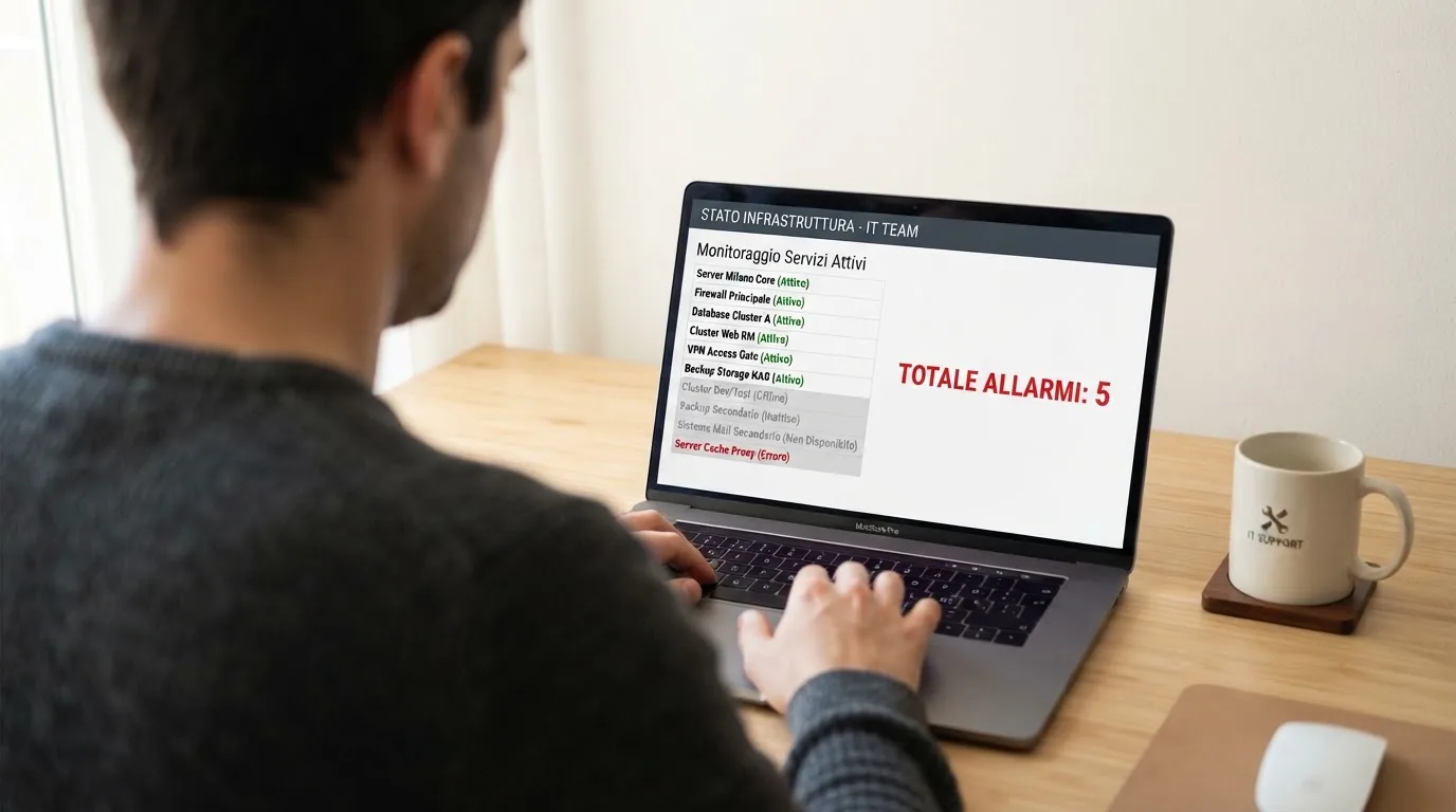 Persona davanti a un portatile che legge una pagina informativa sul gioco online in Italia — casino no adm